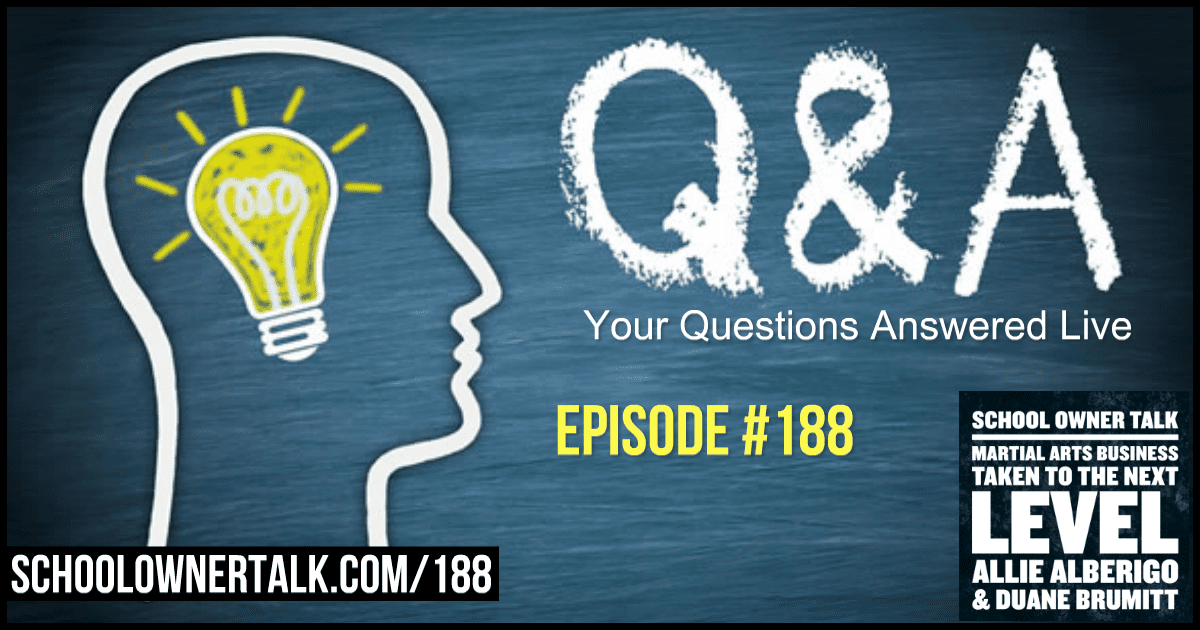Q & A with Allie & Duane – Episode #188