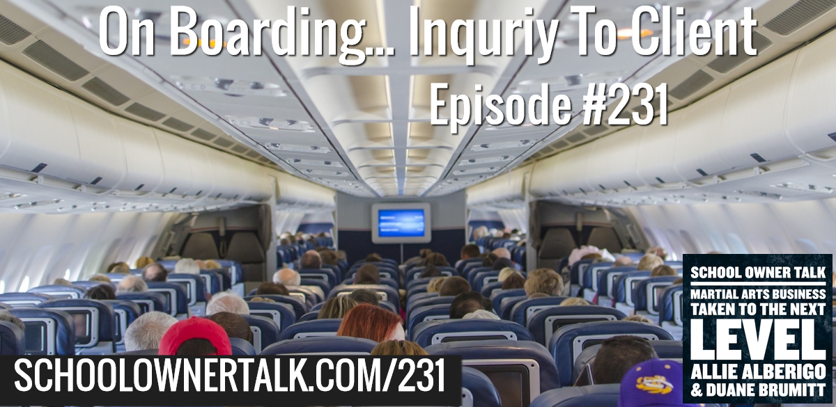 231. On Boarding – Inquiry to New Client