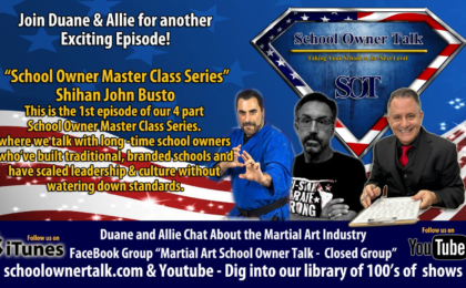 School Owner Master Class Series (1): John Busto