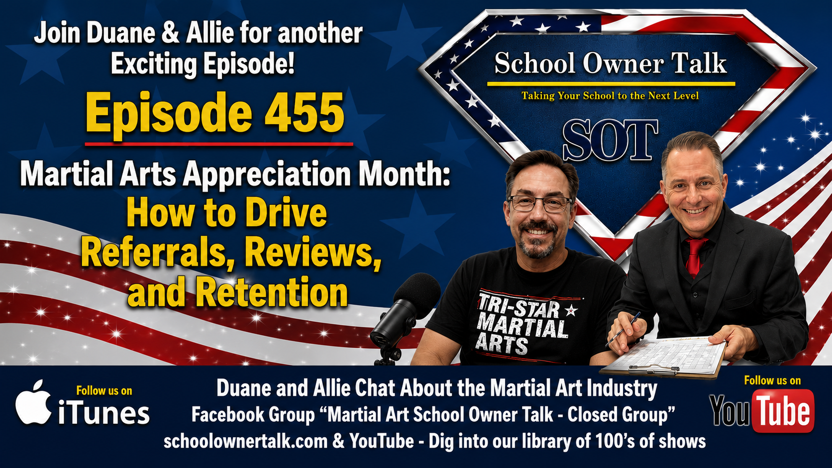 Episode 455 | Martial Arts Appreciation Month: How to Drive Referrals, Reviews, and Retention